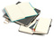Notizbuch Style Square im Format 17,5x17,5cm, Inhalt blanco, Einband Woody in der Farbe Sky