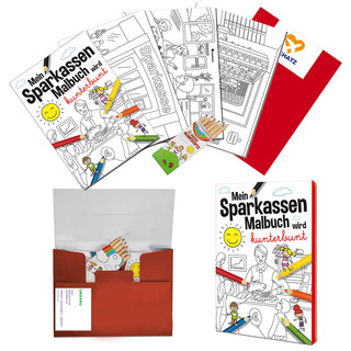 Malset A6 – Standard - Sparkassen - Tampondruck 2-c