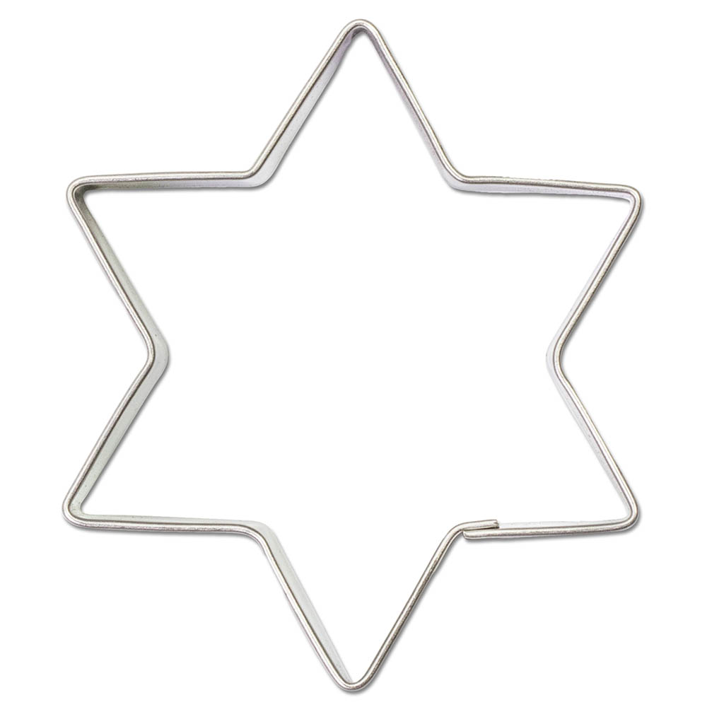 Backförmchen Single-Pack - Weihnachten - Stern 4/0-c
