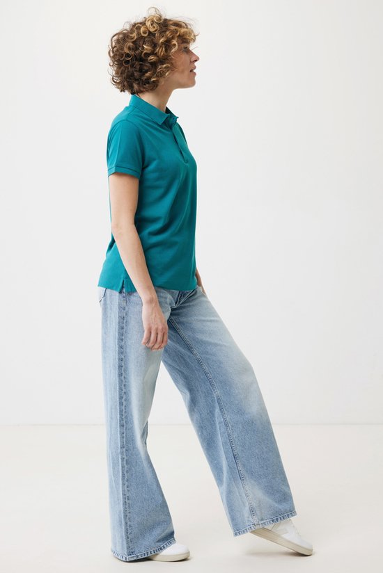 IQONIQ Yosemite Damen Piqué-Poloshirt aus rec. Baumwolle