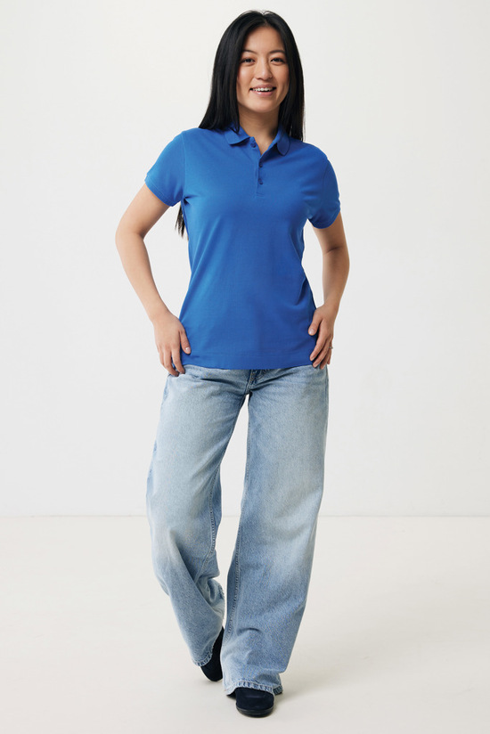 IQONIQ Yosemite Damen Piqué-Poloshirt aus rec. Baumwolle