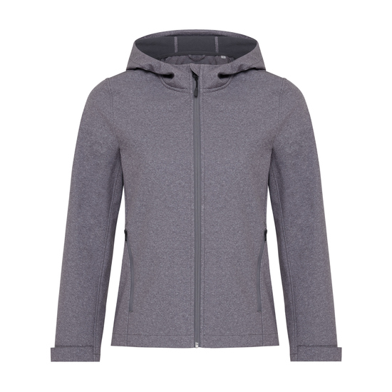 Iqoniq Makalu Damen Softshelljacke aus recyceltem Polyester