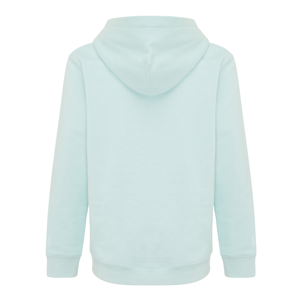 Iqoniq Yengo KidsHoodie mit Seitentaschen aus rec. Baumwolle