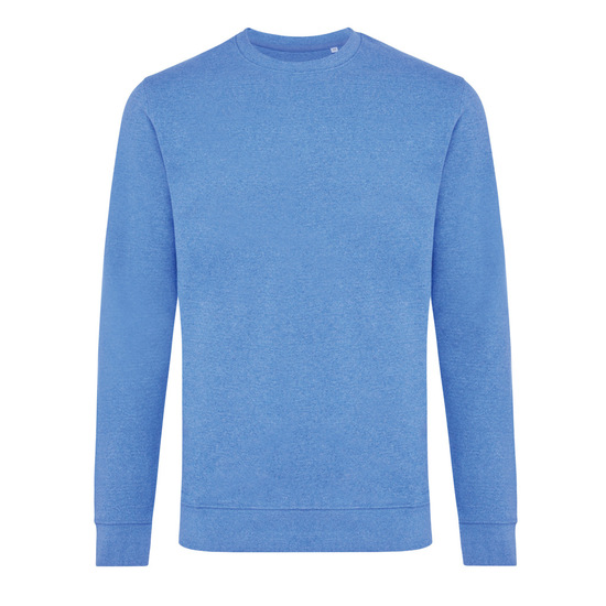 Iqoniq Denali ungefärbt. Rundhals-Sweater aus recycelter BW