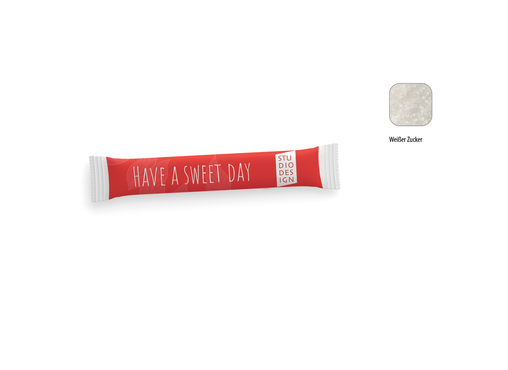 Zucker Stick King Size, Inhalt: Zucker weiß