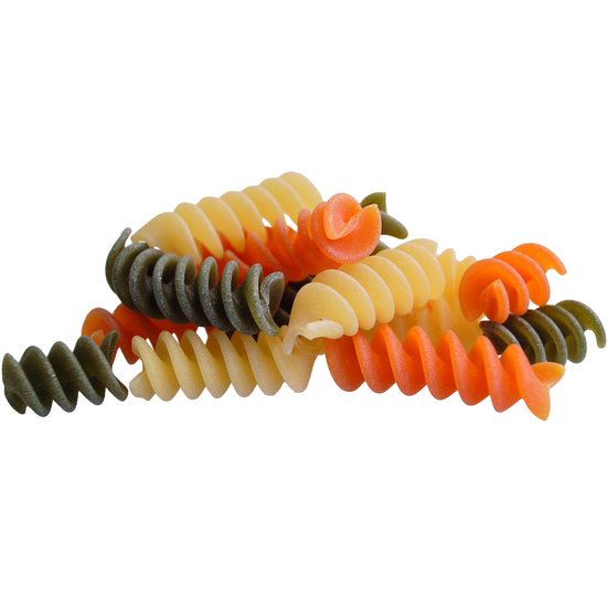 BIO Pasta im Bodenstandbeutel, Inhalt: Bio Spiralen Bunt 14251