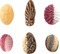 Beutelschachtel mit Weihnachtsbonbons, Inhalt: Bonbon Lebkuchen ca. 60 g