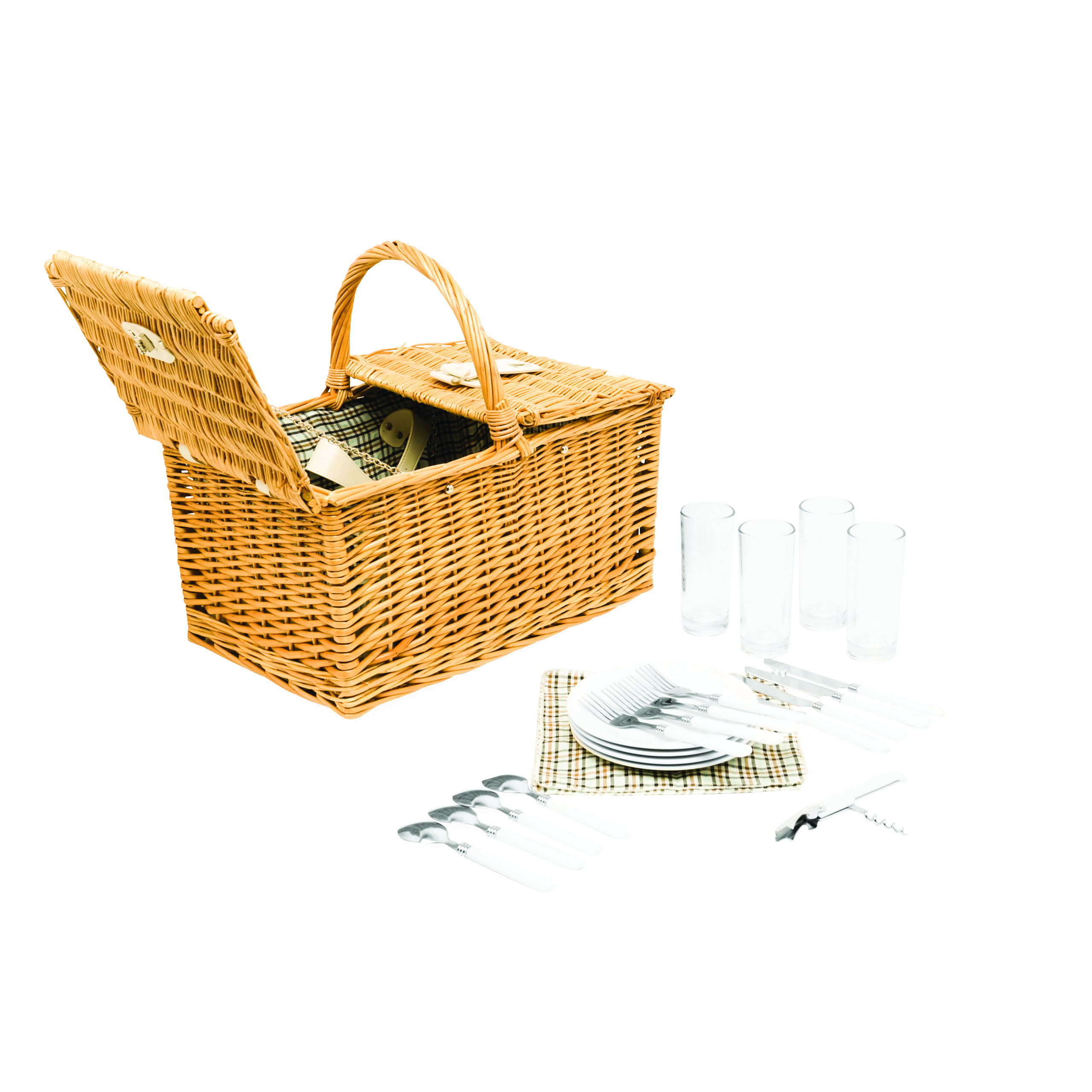 Weiden-Picknickkorb STANLEY PARK 56-0604038
