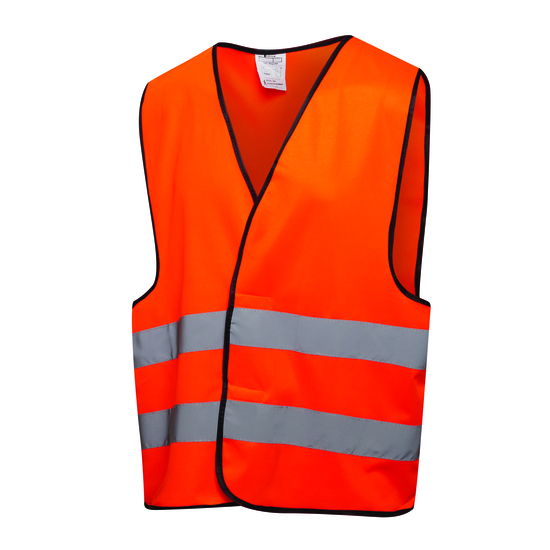 Sicherheits-/Warnweste HERO 2.0 in Signalfarbe