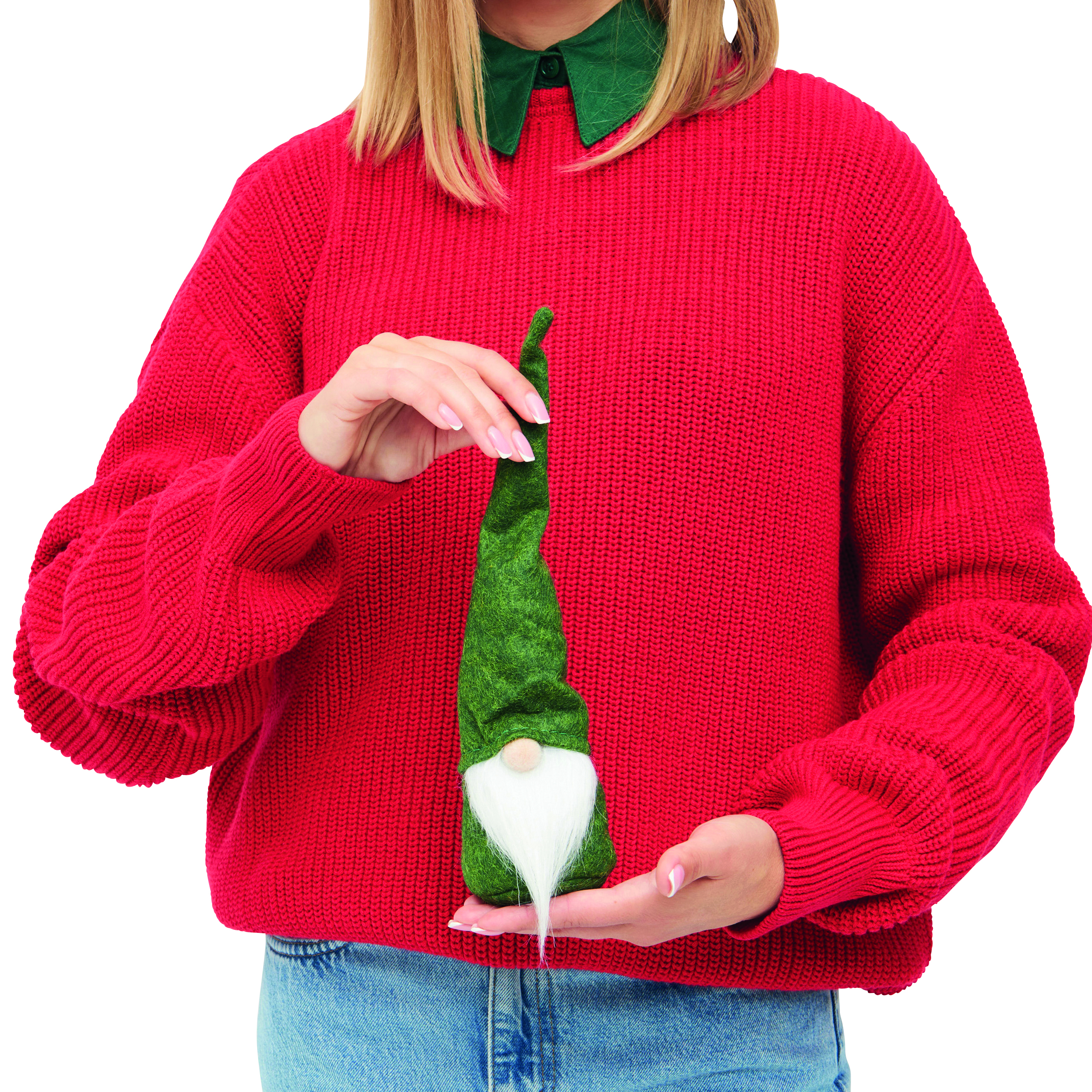 Filz-Weihnachts-Wichtel mit Zipfelmütze HANS