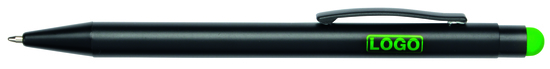 Alu-Kugelschreiber BLACK BEAUTY 56-1101761