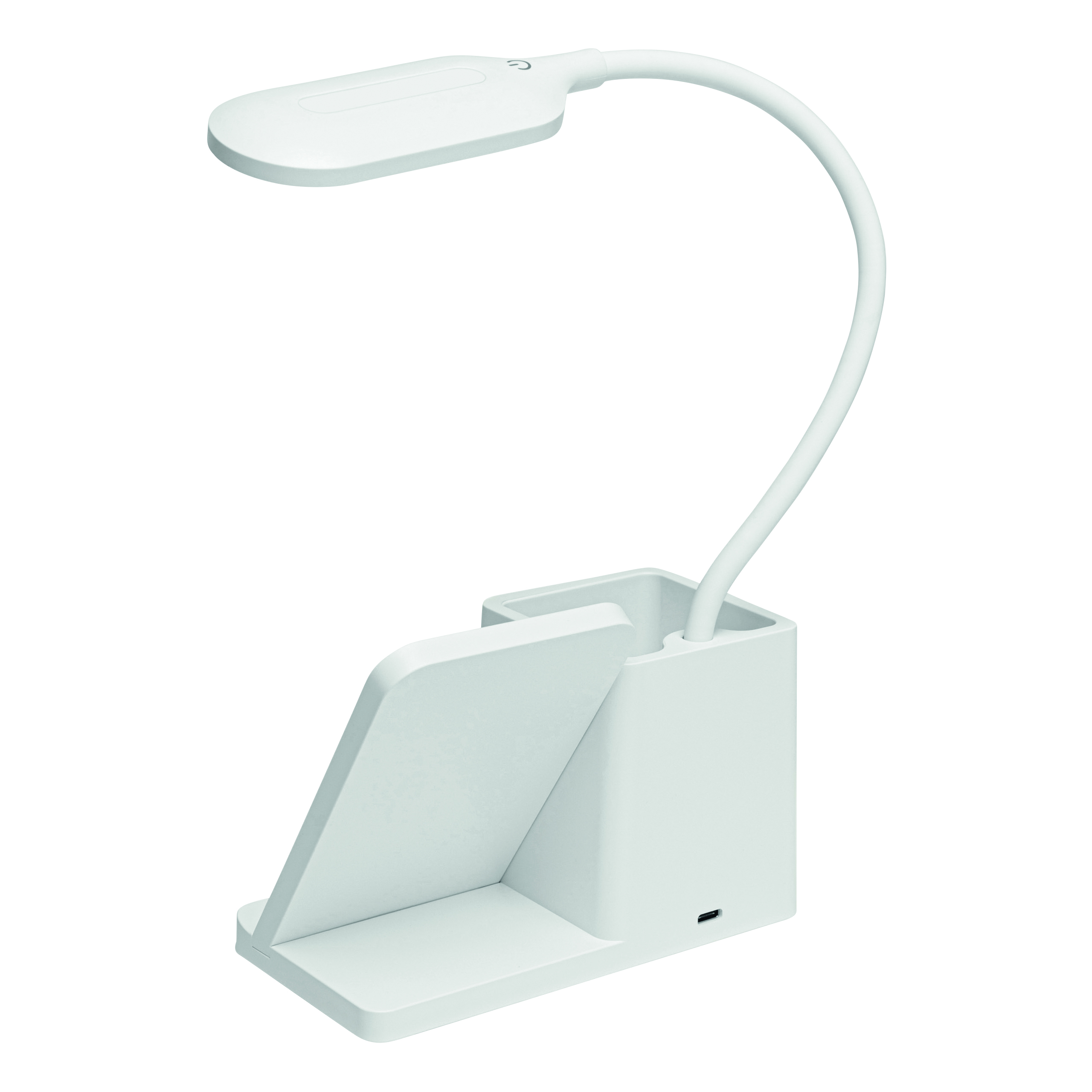 Schreibtisch-Lampe mit Ladestation LIGHT & CHARGE
