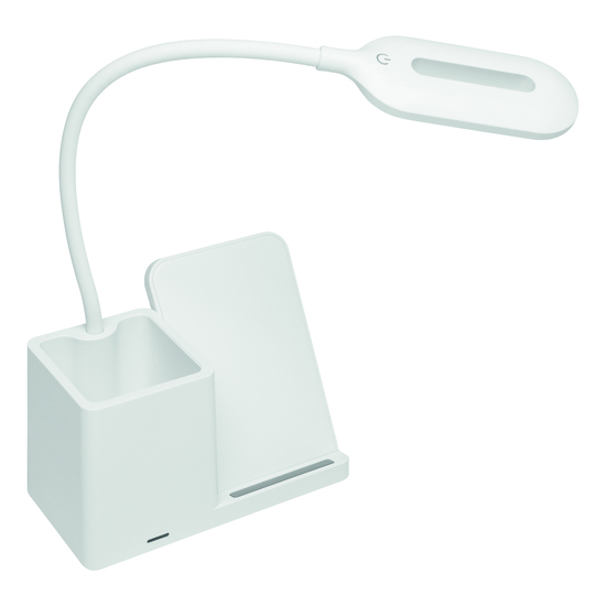 Schreibtisch-Lampe mit Ladestation LIGHT & CHARGE
