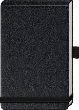 Journalistenblock "Kompagnon" ca. A6, schwarz