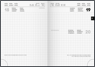 Taschenkalender, grün