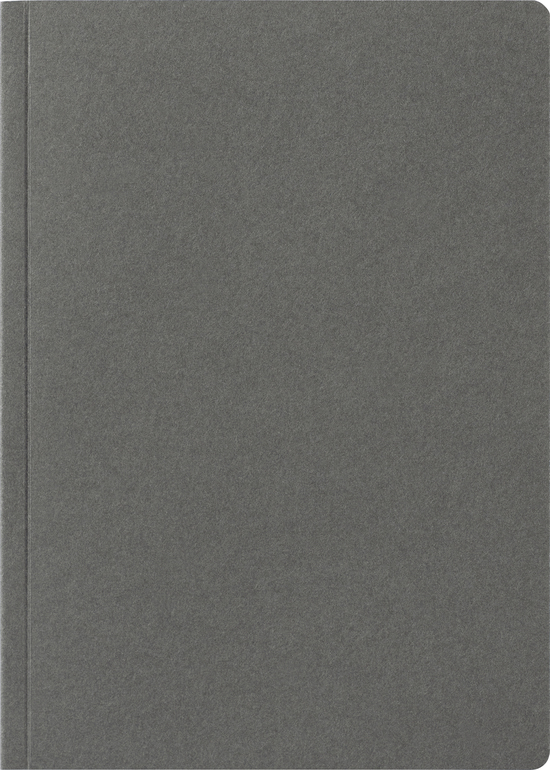 Notizheft Earth Recycling A5, dunkelgrau