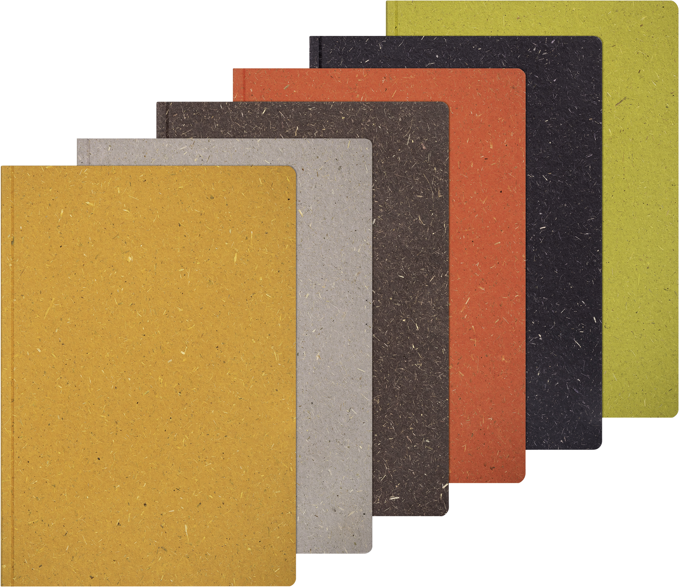 Notizheft Earth Tone A5, rot (apricot), Naturpapier