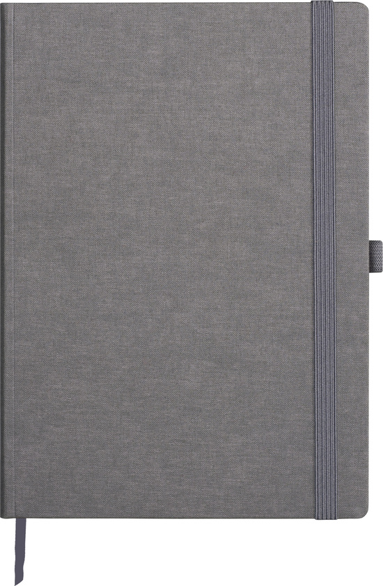 Notizbuch Office Recycling A5+, dunkelgrau