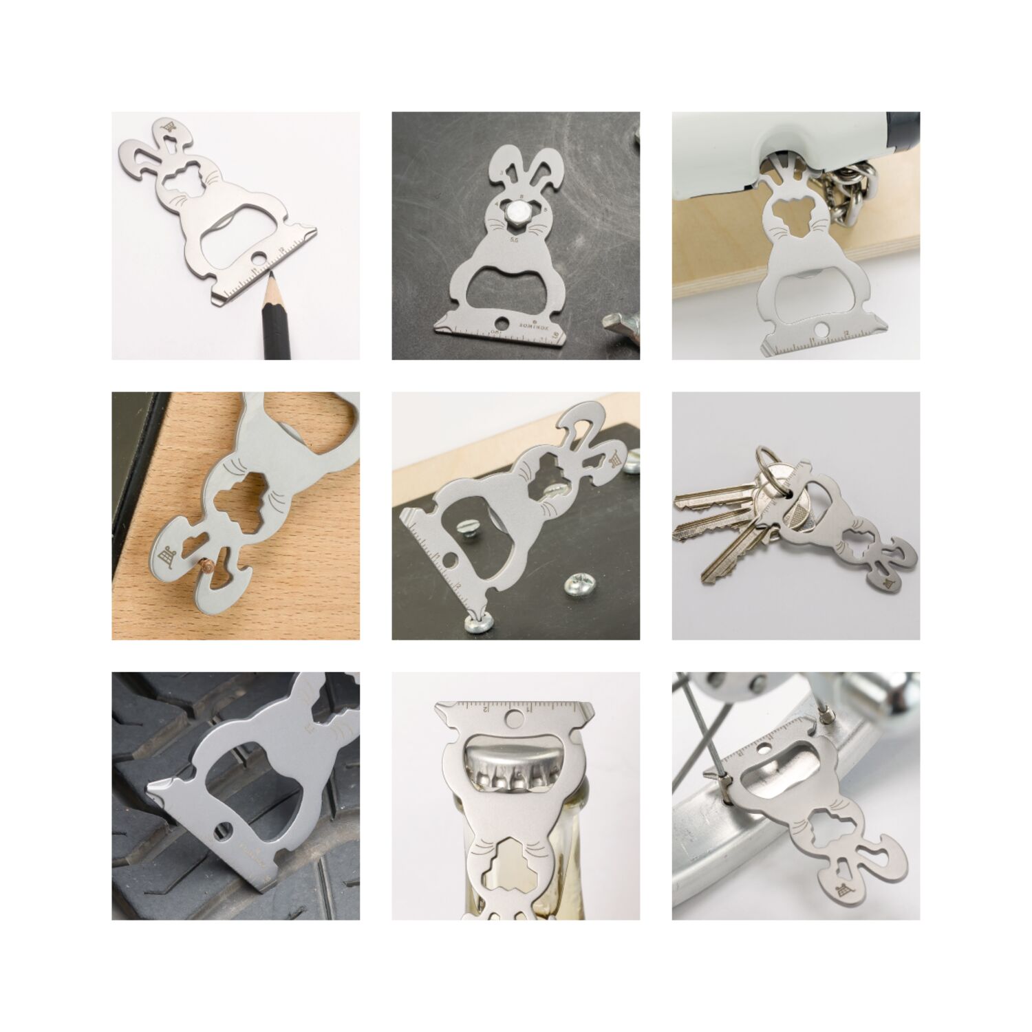 ROMINOX® Key Tool // Bunny - 16 Funktionen