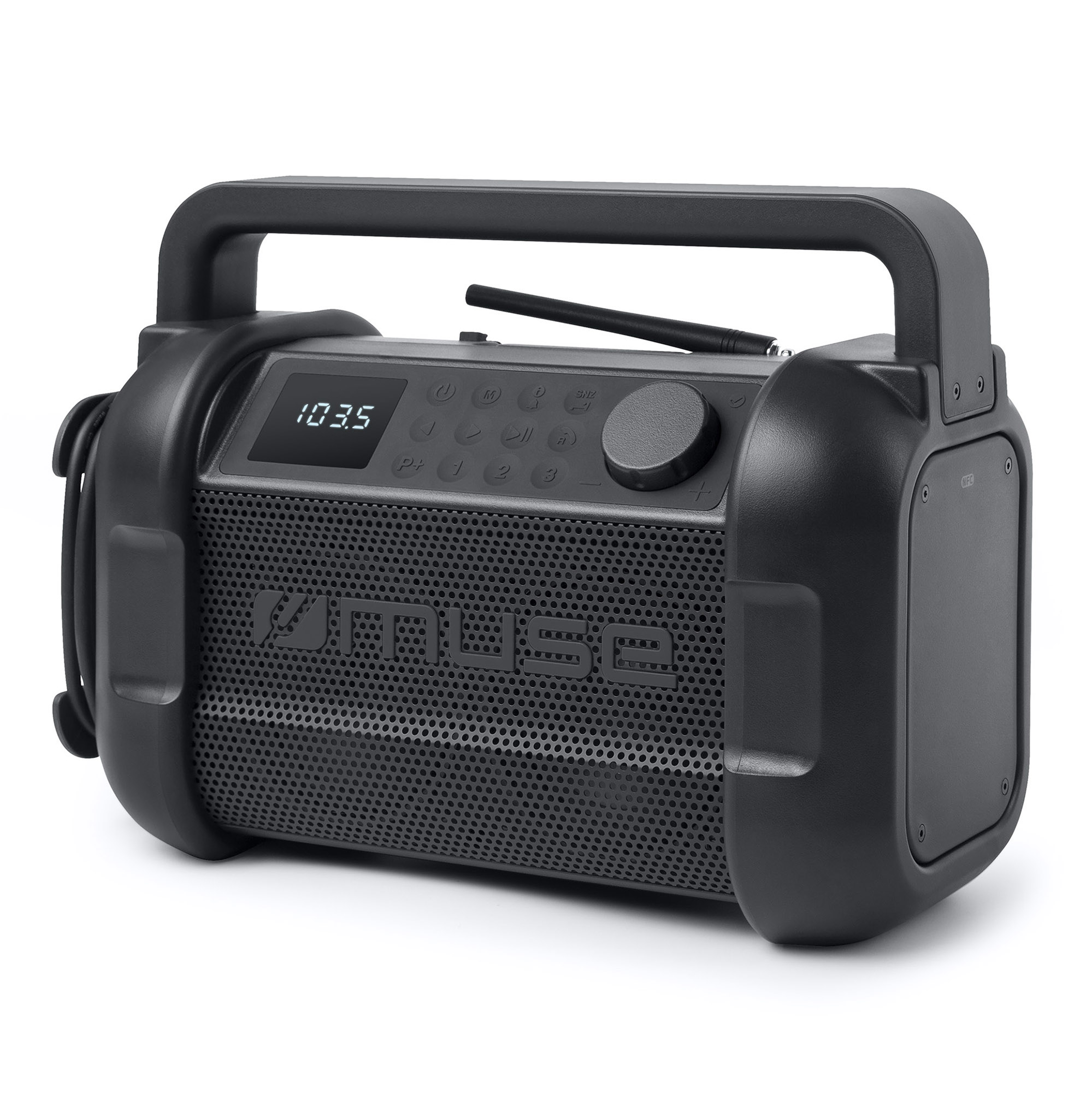 M-928 | Muse arbeitsradio mit bluetooth 20W mit FM-Radio