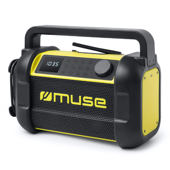 M-928 | Muse arbeitsradio mit bluetooth 20W mit FM-Radio