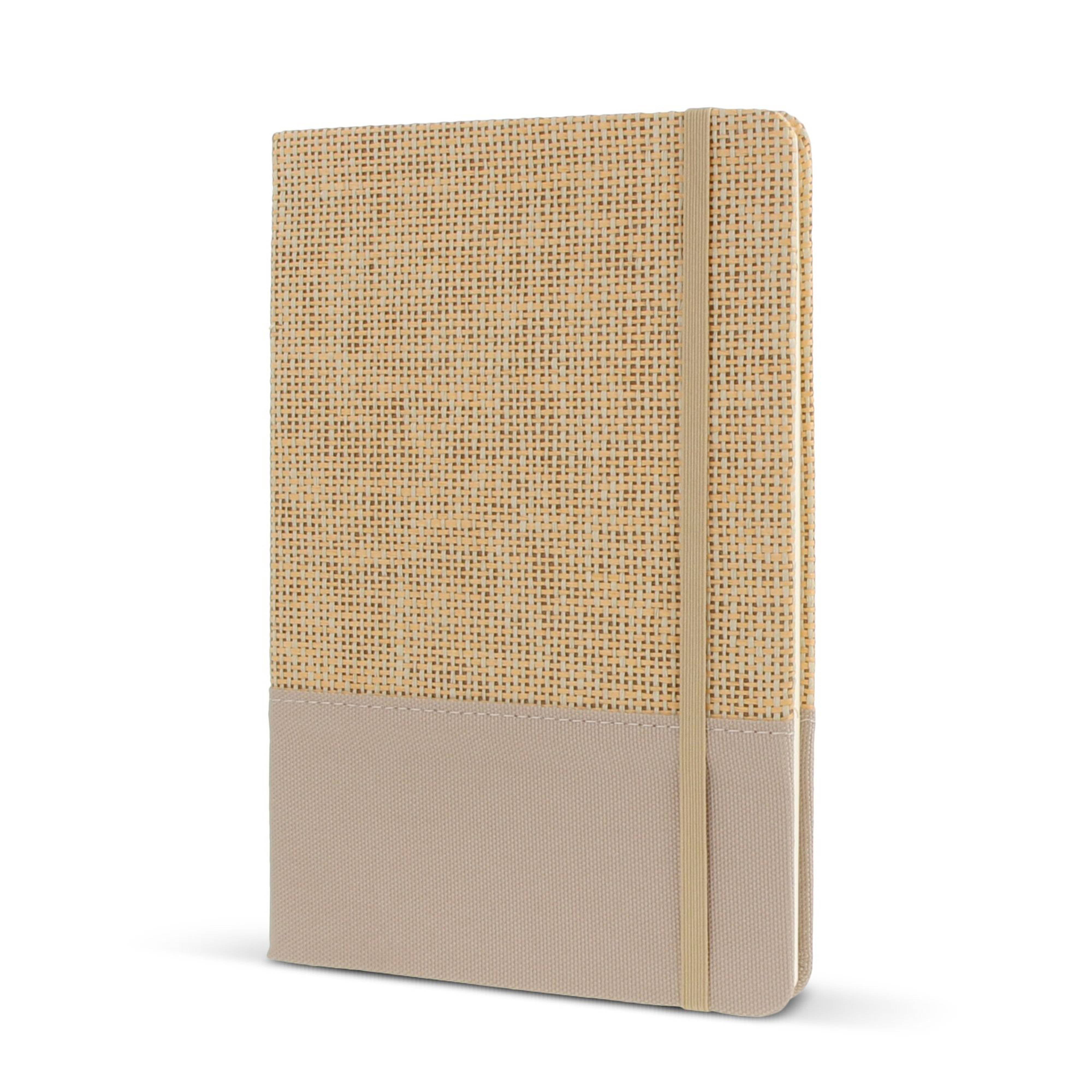 Notizbuch Jute R-PET GRS
