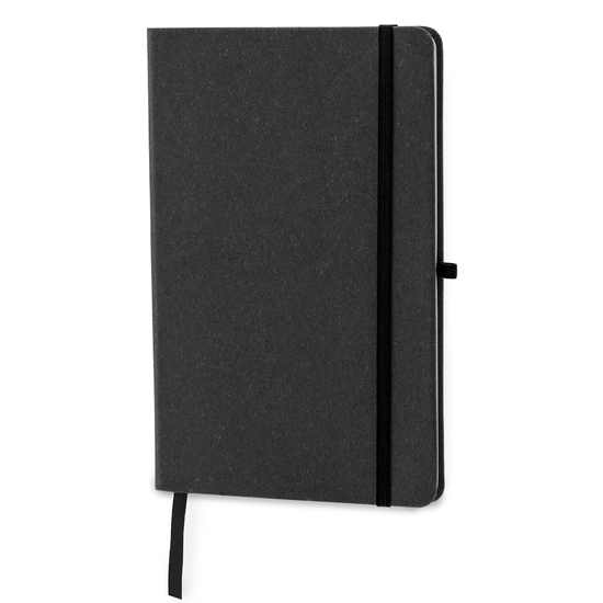 Hardcover-Notizbuch mit Einband aus recycelten Leder DIN A5
