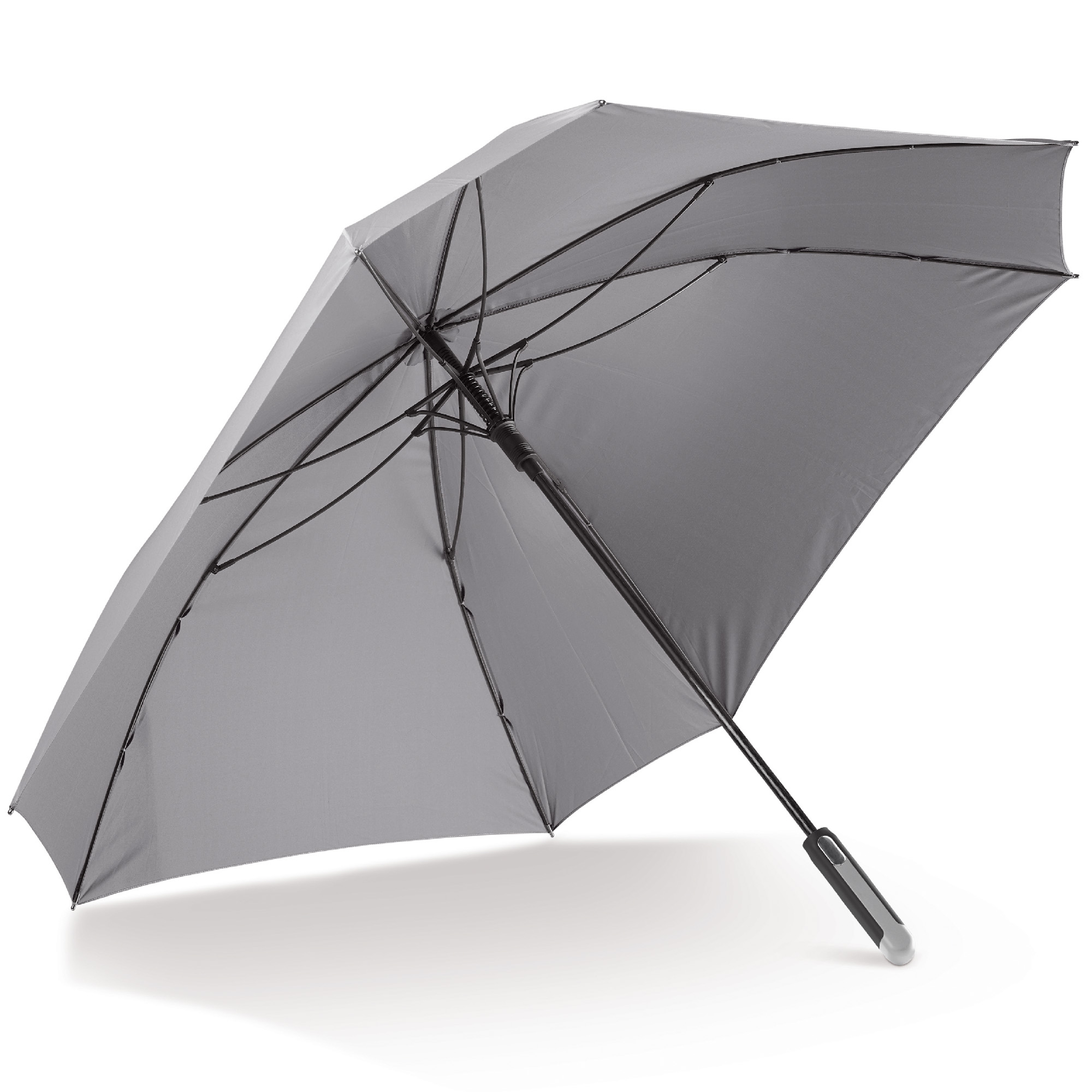 Luxus 27” quadratischer Regenschirm mit automatischer Öffnung