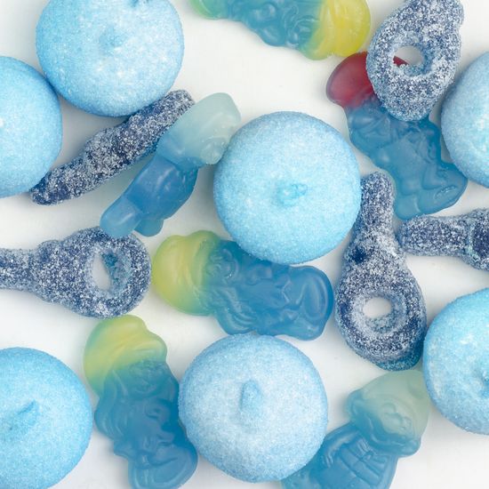 Spitztüte M blau