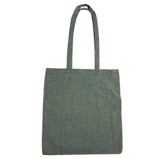 Baumwolltaschen  DKE039 42 x 44+2 x 7 cm grün