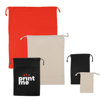 Baumwollbeutel mit Kordelzug  DKE048 40 x 50 cm  natur Farbe