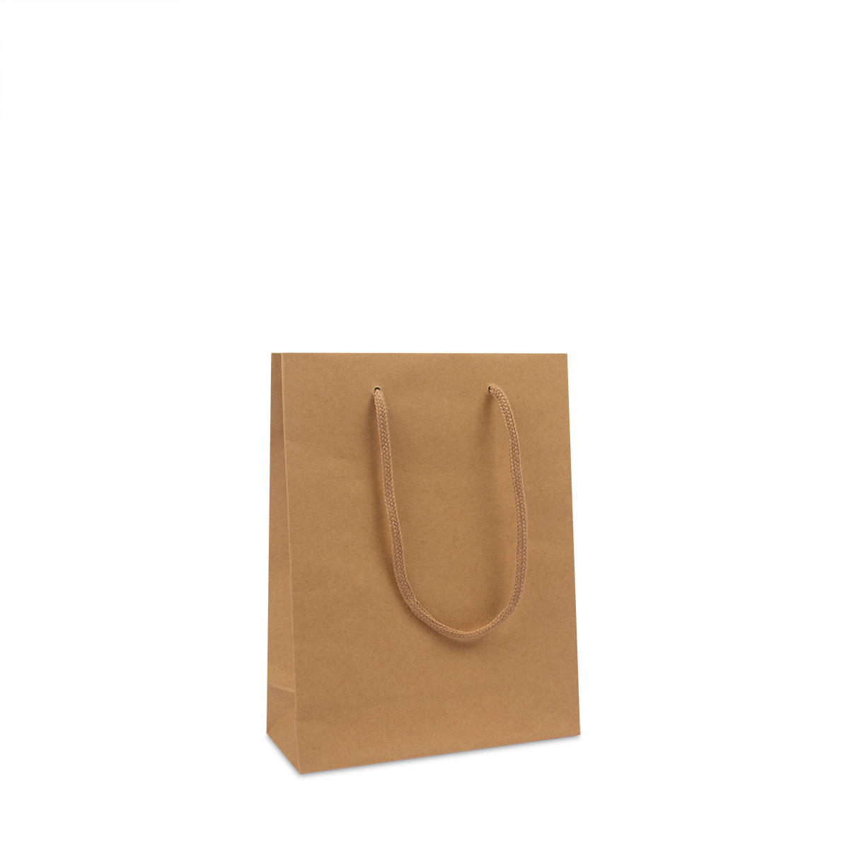 Tragetasche Deluxe  DPK119 40 x 10 x 35+5 cm  braun Kraft A-grade