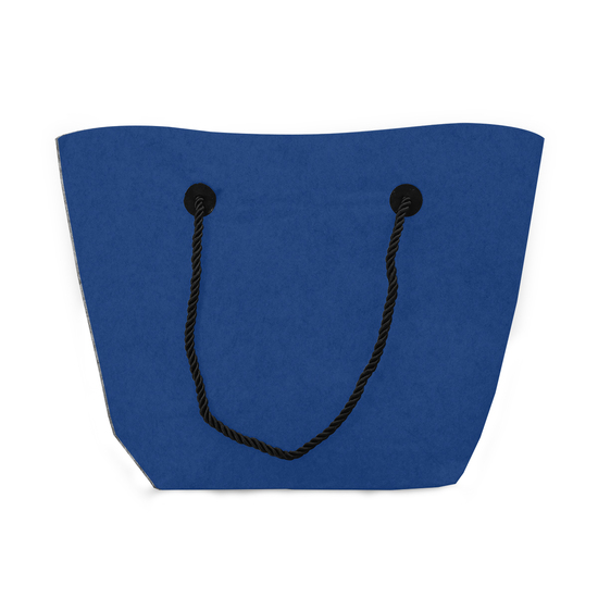 Filztaschen  DTV021 37/47 x 33+2 x 4  cm mittelblau