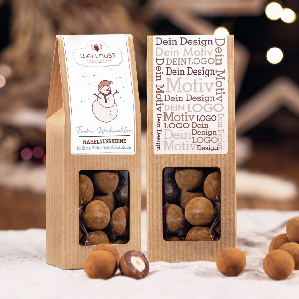 Premium Snacks in der Faltschachtel