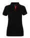 AQ022 Asquith & Fox Women´s Classic Fit Contrast Polo