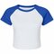 BL1201 Bella Women´s Micro Rib Raglan Baby Tee