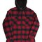 BU8620 Men´s Flannel Jacket With Sherpa Hoodie