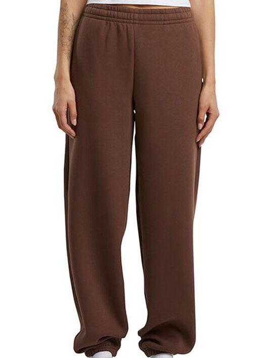 BY291 Build Your Brand Ladies Fluffy Sweatpants