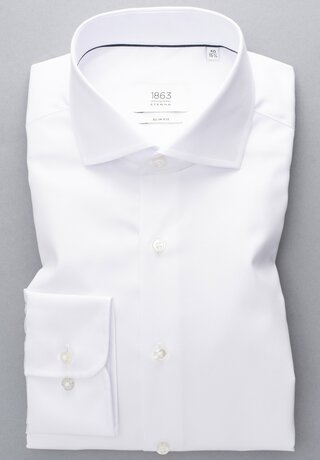 Eterna Hemd Luxury Shirt Twill - Slim Fit - ohne Brusttasche
