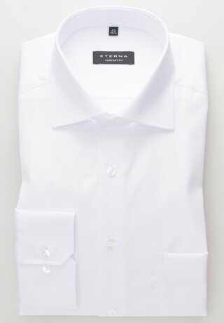 Eterna Hemd Cover Shirt Twill - Comfort Fit - mit Brusttasche