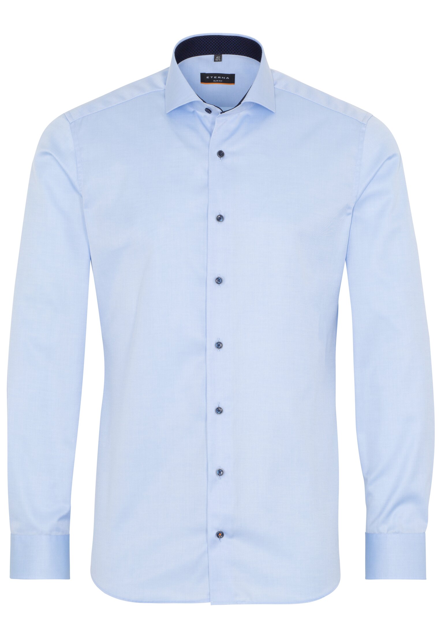 Eterna Hemd Cover Shirt Twill - Slim Fit - OHNE BRUSTTASCHE