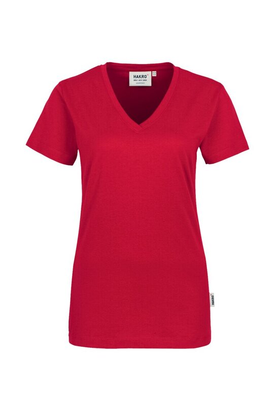 HAKRO Damen V-Shirt Classic NO. 126