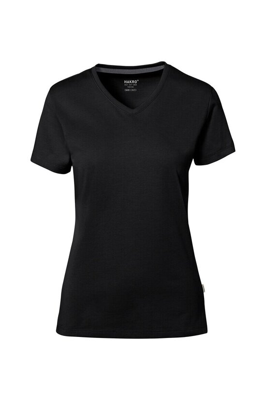 HAKRO Cotton Tec Damen V-Shirt NO. 169