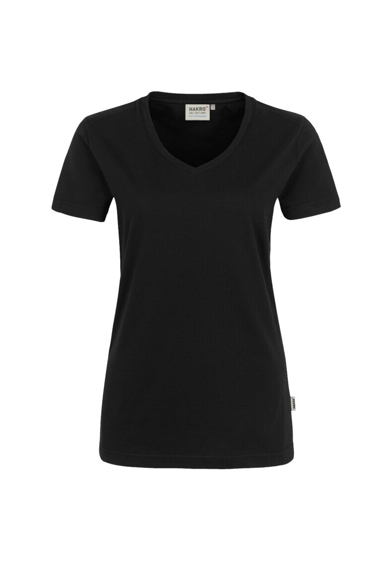 HAKRO Damen V-Shirt Mikralinar® PRO NO. 182