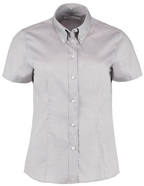Women`s Tailored Fit Corporate Oxford Shirt Short Sleeve