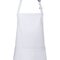 Kurze Latzschürze Basic mit Schnalle und Tasche