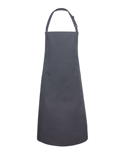 KY133 Karlowsky Übergrößen Latzschürze Basic mit Schnalle und Tasche
