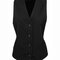 Ladies` Lined Polyester Waistcoat