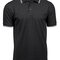 TJ1407 Men´s Luxury Stripe Stretch Polo