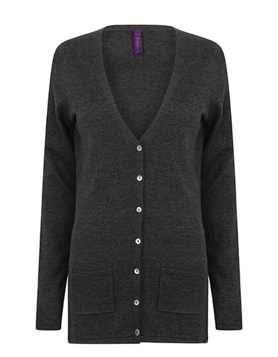 Ladies` Lightweight V-Neck Cardigan